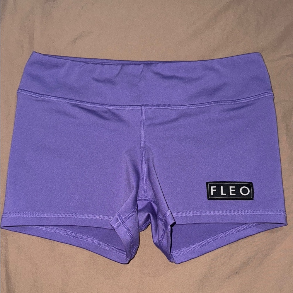 Fleo Purple Athletic Shorts